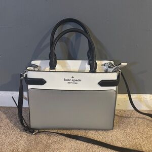 Kate Spade Black and White Satchel